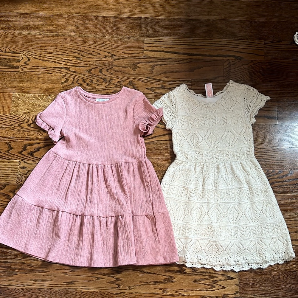 Girls dresses size 5-6 years and 6x